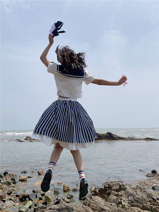 Miss Point ~Overseas Letter Sailor Lolita Set