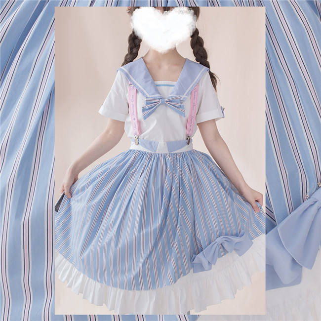 Miss Point ~Overseas Letter Sailor Lolita Set