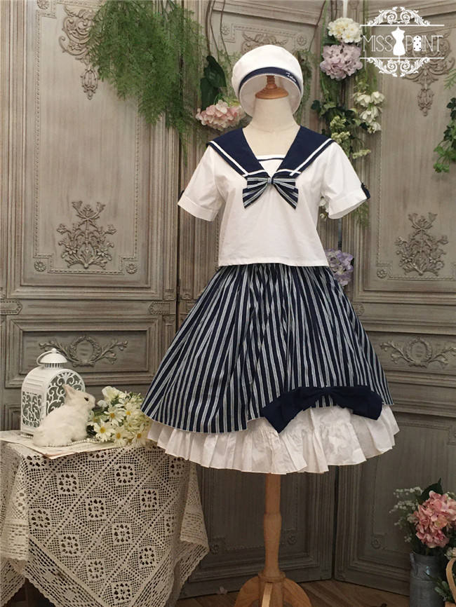 Miss Point ~Overseas Letter Sailor Lolita Set
