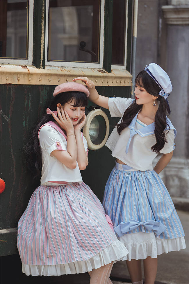 Miss Point ~Overseas Letter Sailor Lolita Set