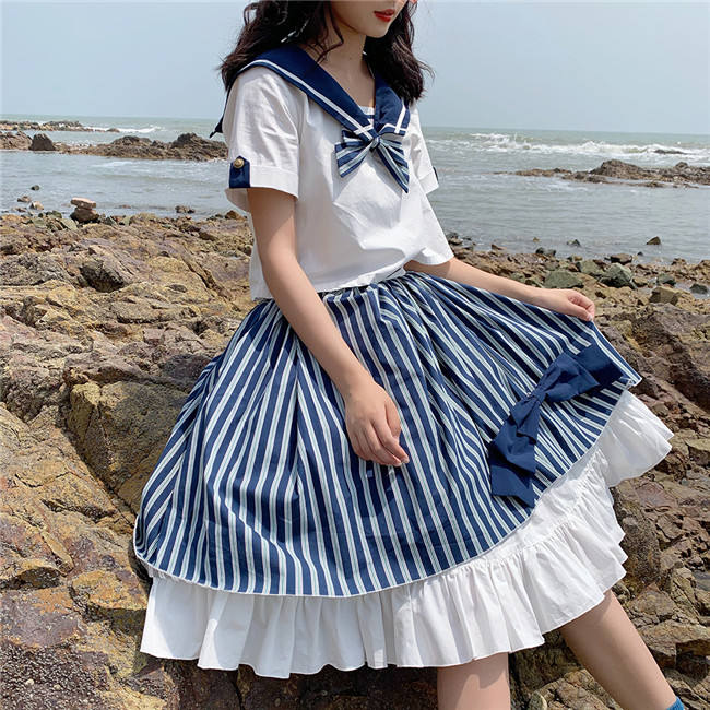 Miss Point ~Overseas Letter Sailor Lolita Set