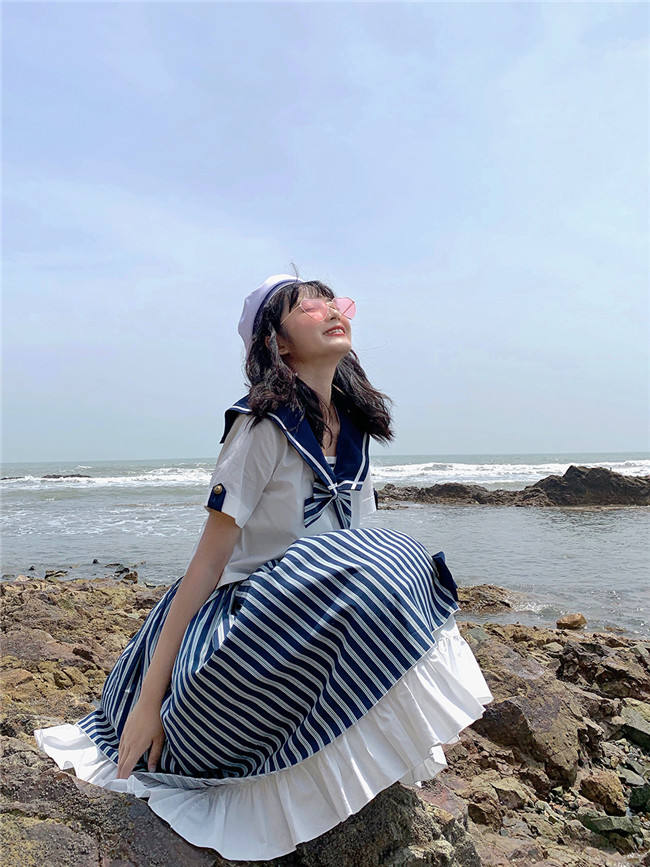 Miss Point ~Overseas Letter Sailor Lolita Set