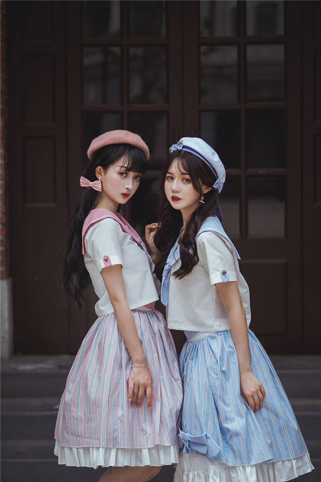 Miss Point ~Overseas Letter Sailor Lolita Set