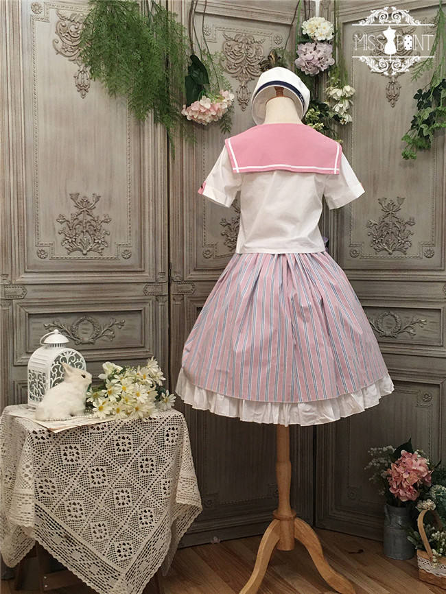 Miss Point ~Overseas Letter Sailor Lolita Set