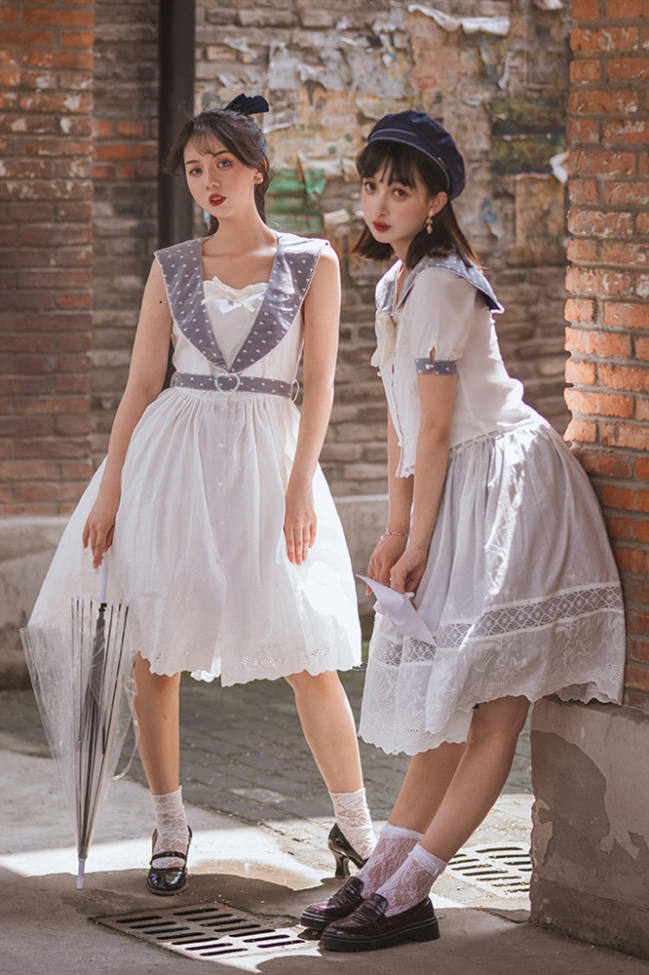 Miss Point ~Little Sea Snail Sweet Sailor Lolita JSK