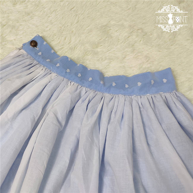 Miss Point ~Little Sea Snail Sweet Sailor Lolita Blouse + Skirt Set