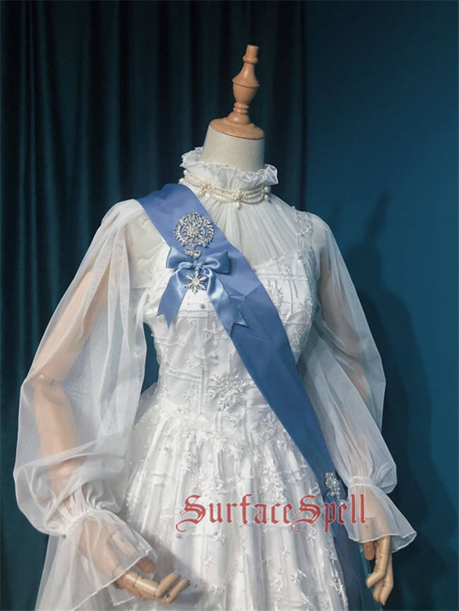 Surfacespell ~The Snow Queen~ Heavy Embroidery Lolita JSK -Pre-order