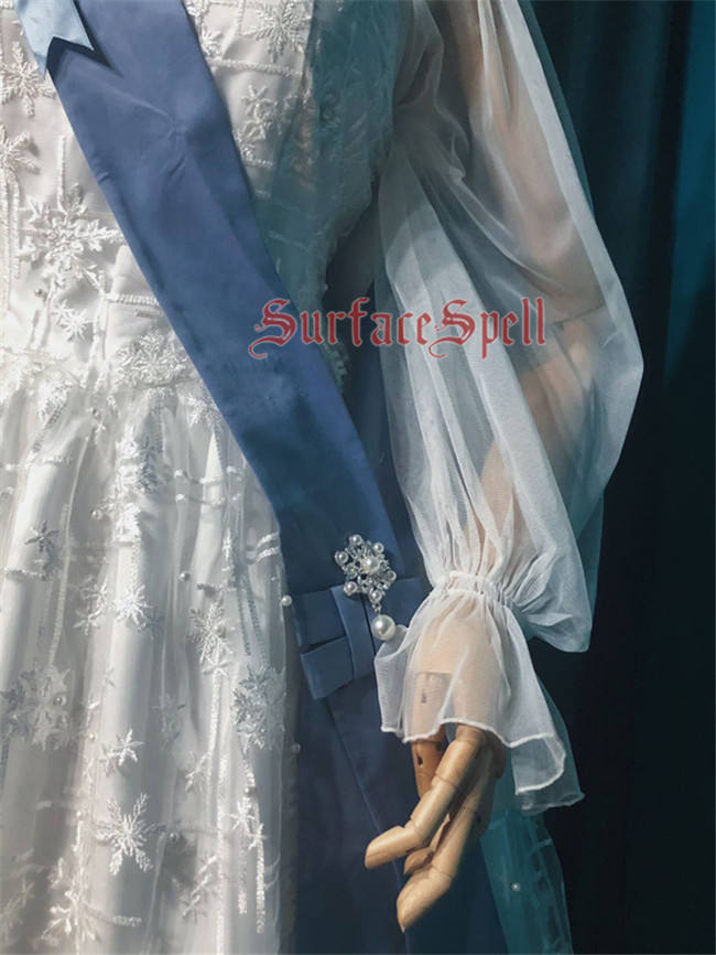 Surfacespell ~The Snow Queen~ Heavy Embroidery Lolita JSK -Pre-order