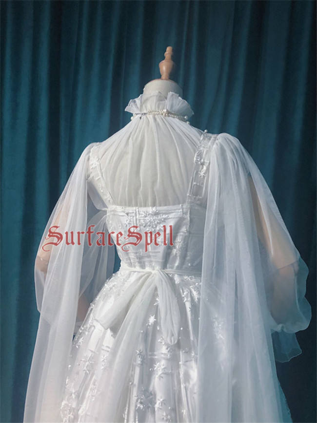 Surfacespell ~The Snow Queen~ Heavy Embroidery Lolita JSK -Pre-order