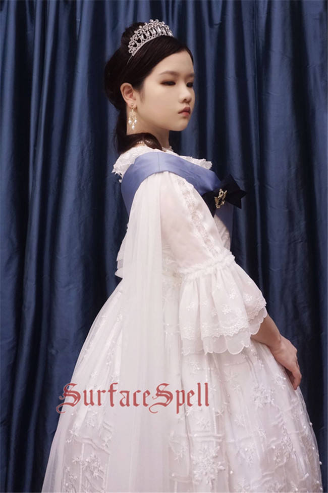 Surfacespell ~The Snow Queen~ Heavy Embroidery Lolita JSK -Pre-order
