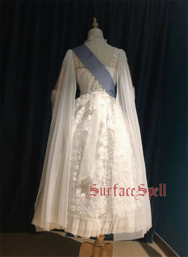Surfacespell ~The Snow Queen~ Heavy Embroidery Lolita JSK -Pre-order