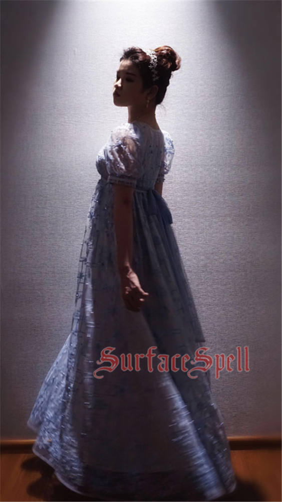 Surfacespell ~The Snow Queen~ Heavy Embroidery Lolita OP -Pre-order