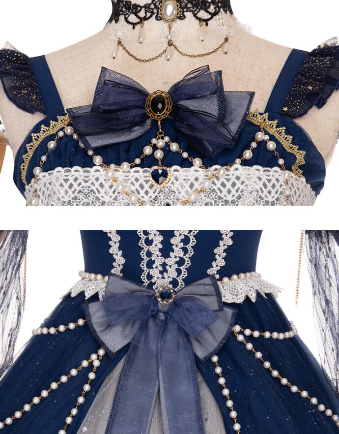 Starry Night ~Elegant Classic Lolita JSK Fullset