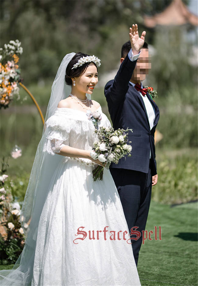 Surfacespell ~ The Portrait of A Lady Vintage Bridal Dress