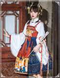 Ying Luo Fu Kimono Style Lolita JSK Fullset