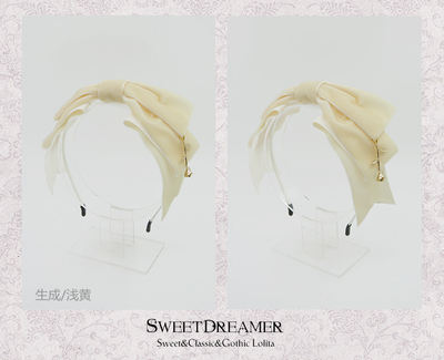 The Little Prince's Rose- Velvet Lolita Headbow -11 Colors