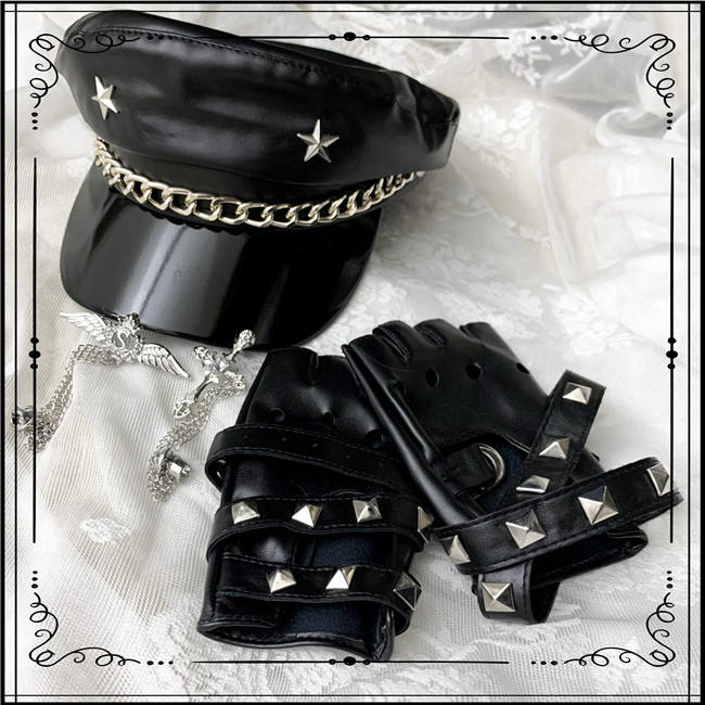 Military Officer Short Sleeves Lolita OP - In Stock
