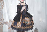 Prophecy Poem~ Vintage Lolita Jumper Dress