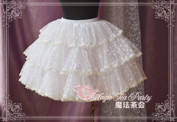 Magic Tea Party ~Sweet Tiered Lolita Petticoat