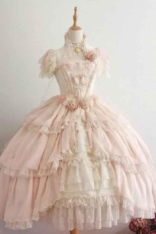 Henrietta Luxury Fairy Looking for Butterfly Lolita OP Dress + Wings