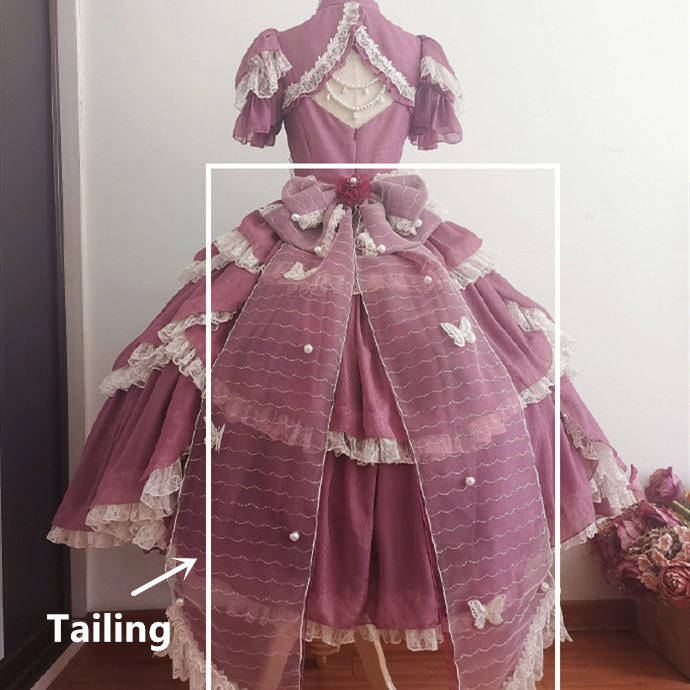 Henrietta Luxury Fairy Looking for Butterfly Lolita OP Dress + Wings