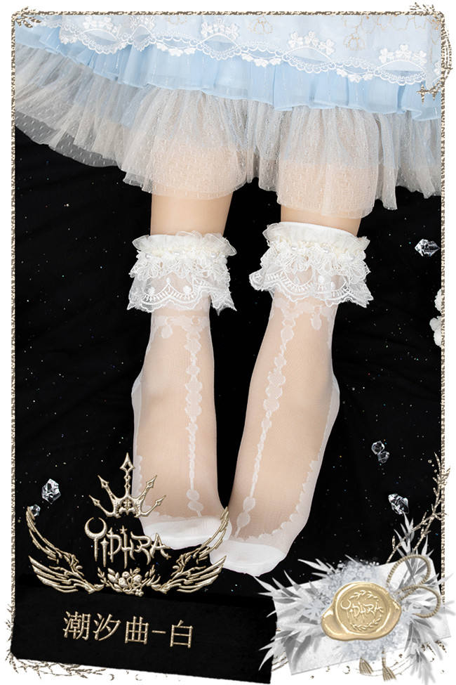 Yidhra Lolita ~The Tides Lolita Short Socks Summer Version
