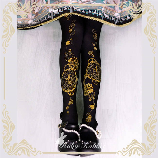 Ruby Rabbit ~The Astrologer's Universe~ Lolita Tights