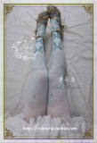 The Peacock Feather~ Vintage Double-sides Printed Lolita Tights
