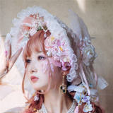 Sakura Maiden Luxury Lolita Accessories -Ready MADE
