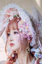 Sakura Maiden Luxury Lolita Accessories -Ready MADE