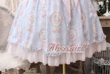 The Kittens In The Frame~ Sweet Lolita Printed JSK Normal Waist Pink Size S - In Stock