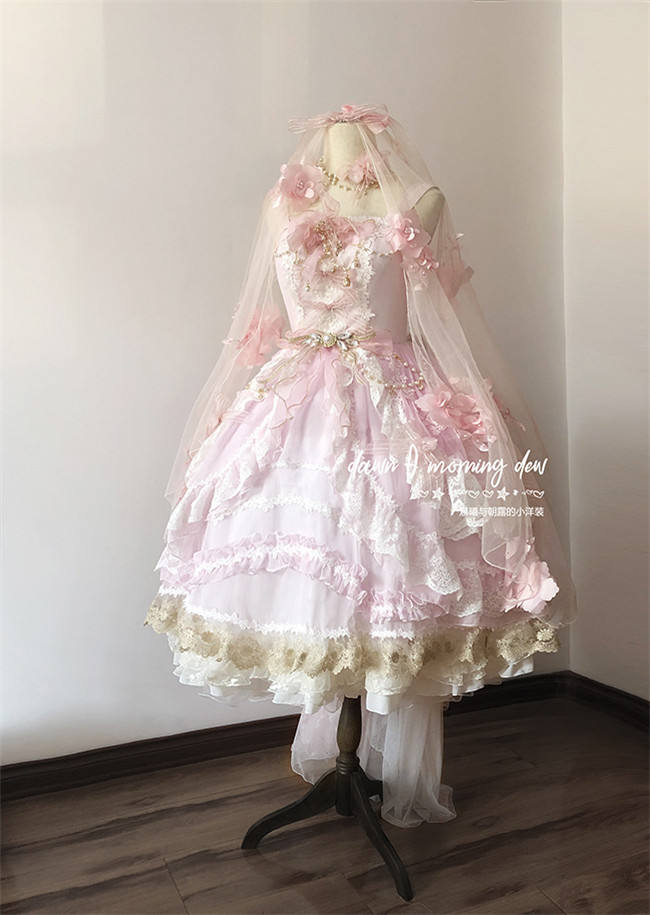 Morning Dew Tea Party Lolita JSK -Ready MADE