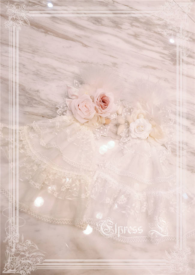 Elpress L Elis Luxury Details Bonnet Headdress -Ready MADE
