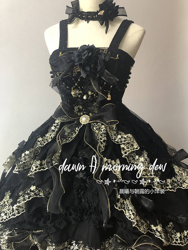 Morning Dew Tea Party Lolita JSK -Ready MADE