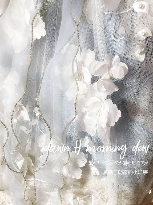 Morning Dew Tea Party Lolita JSK -Ready MADE