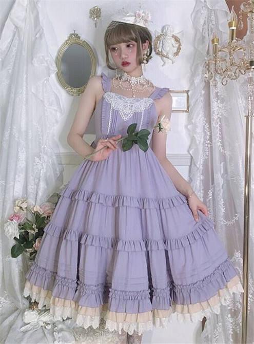 Alice Girl ~When Camellia Blossoms Lolita JSK + Overskirt -Pre-order