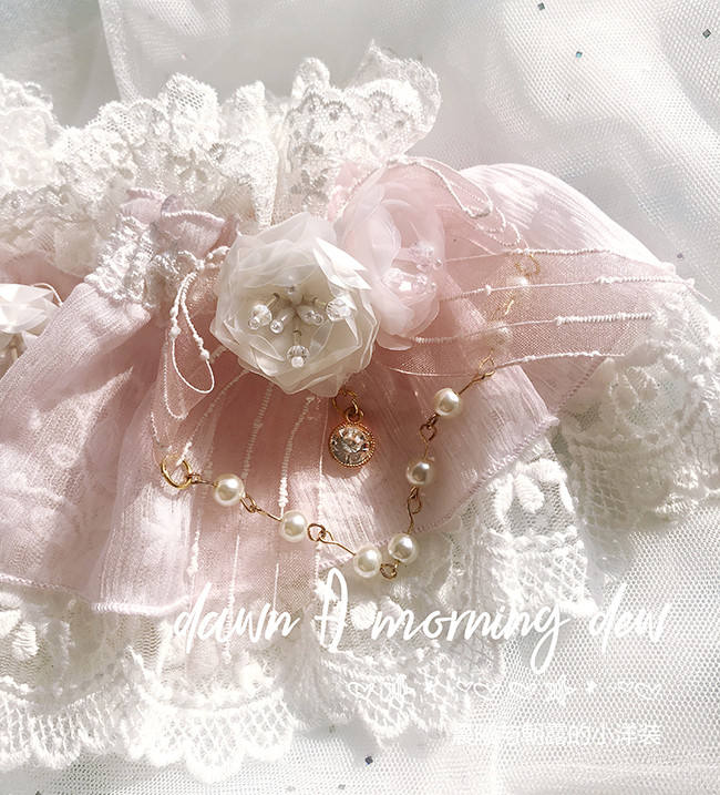 Morning Dew Tea Party Lolita Accessories -Ready MADE
