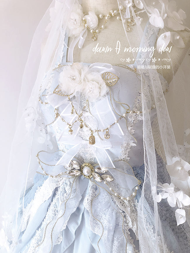 Morning Dew Tea Party Lolita JSK -Ready MADE
