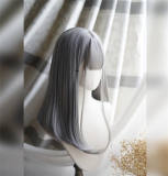Sweet Face-framing Long Straight Lolita Wigs 50cm