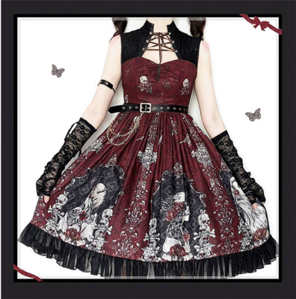 SIKA Lolita~ Izanami Dark Gothic Lolita OP~ Pre-order
