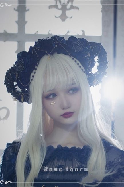 Spider Nest~ Headbow Lolita Accessories