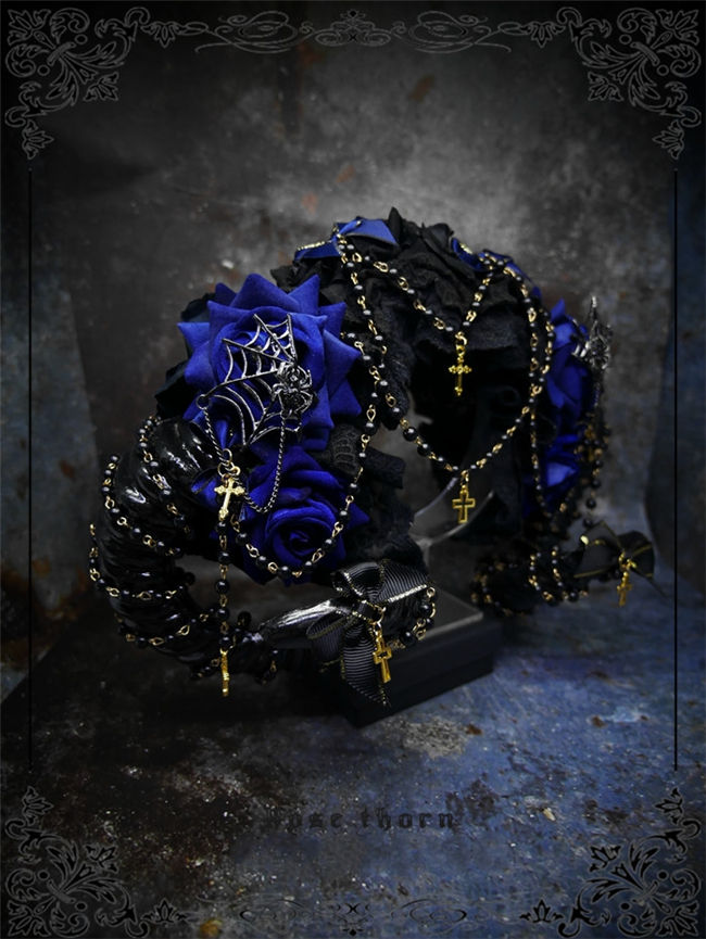 Spider Nest~ Headbow Lolita Accessories