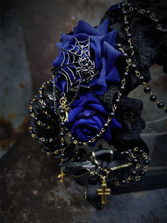 Spider Nest~ Headbow Lolita Accessories