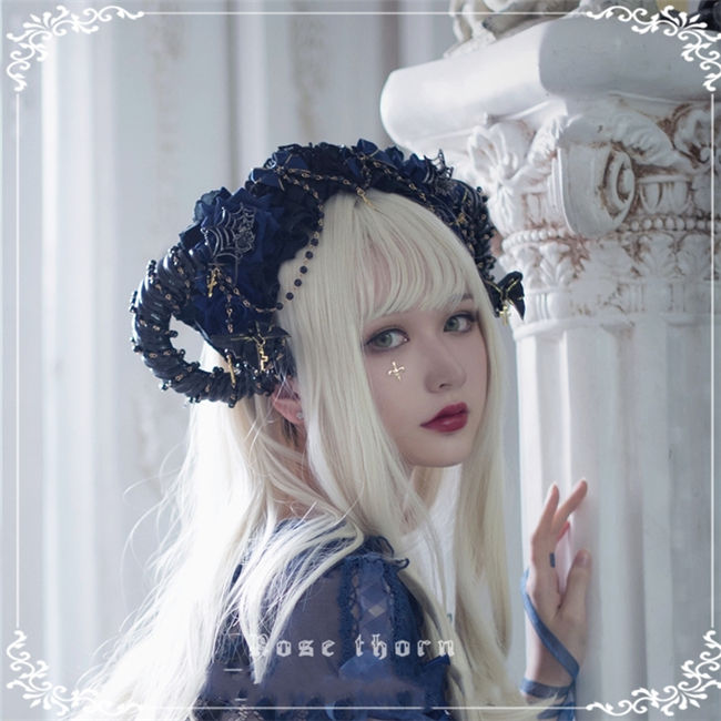 Spider Nest~ Headbow Lolita Accessories