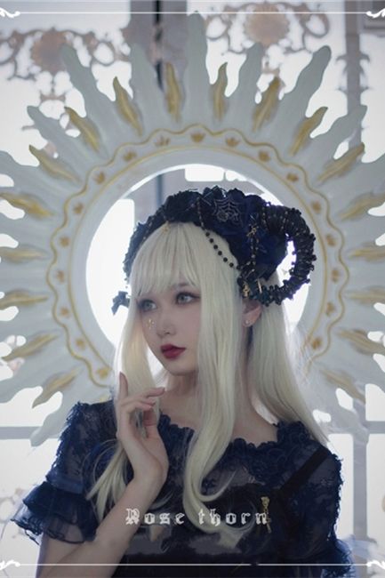 Spider Nest~ Headbow Lolita Accessories