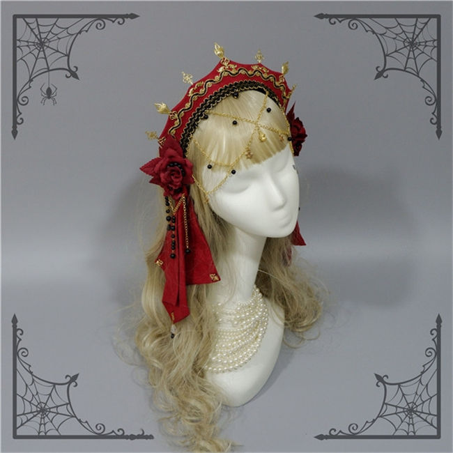 Palace Vintage Gorgeous Flowers~ Lolita Accessories