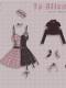 Tommy Bear ~To Alice~ Magic Trainee Plaid  Lolita Accessories -Pre-order