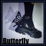 The Butterfly Effect ~Punk Lolita High Platform Shoes -Ready Made