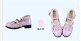 Sheep Puff~ Japanese Lace Round-head Student Lolita Shoes- Pre-order