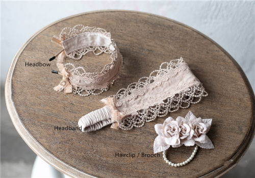 Sweet Dreamer~Miss Jenny ~Vintage Lace Lolita Accessories